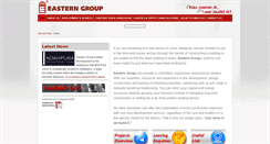 Desktop Screenshot of easterngroup.com.my